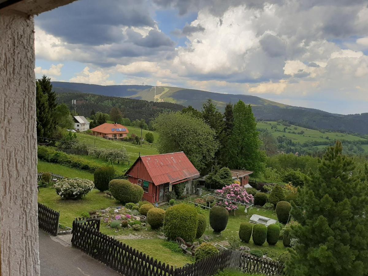 Naproti Klinovci Villa Jáchymov Dış mekan fotoğraf
